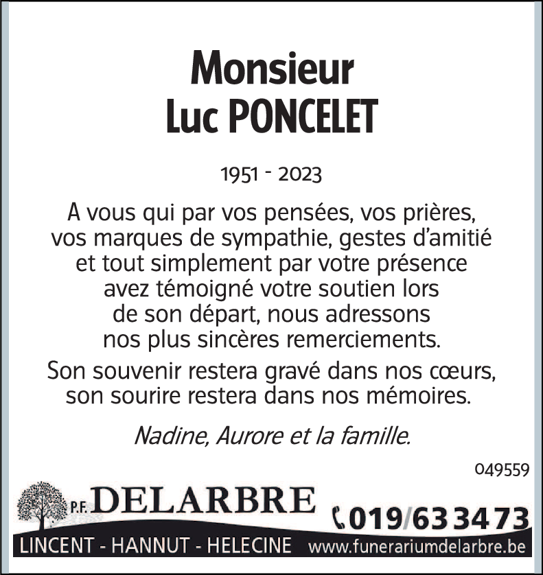 Luc PONCELET