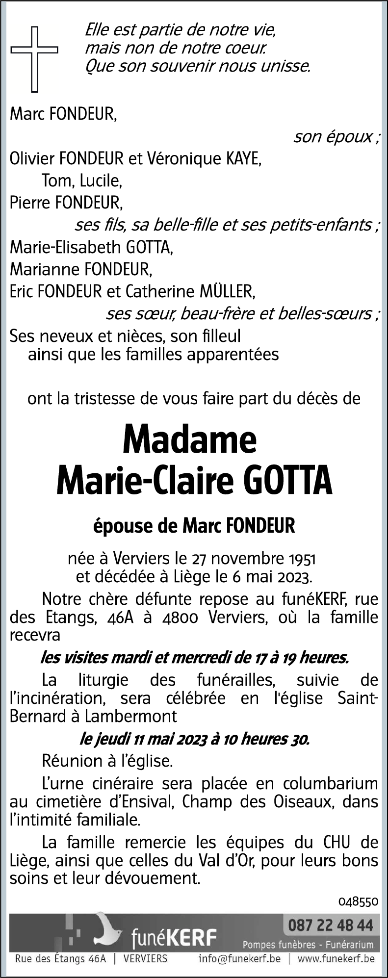 Marie-Claire GOTTA