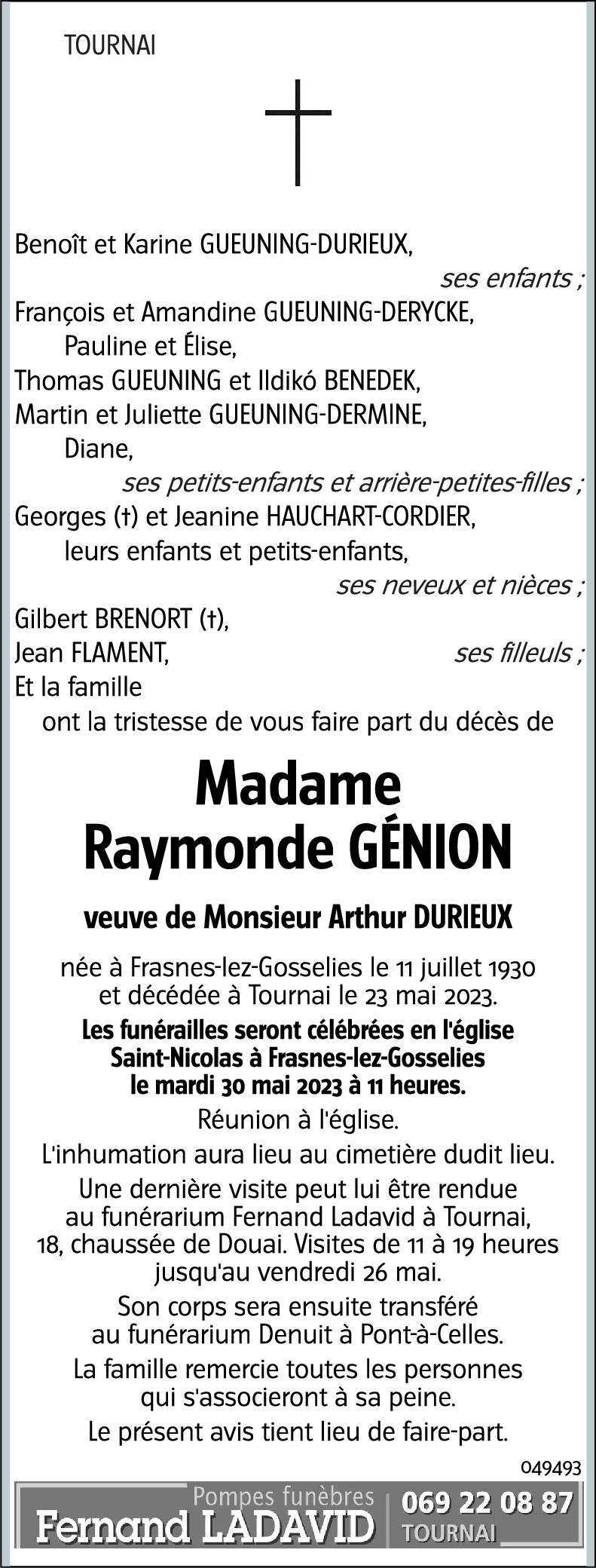 Raymonde GÉNION