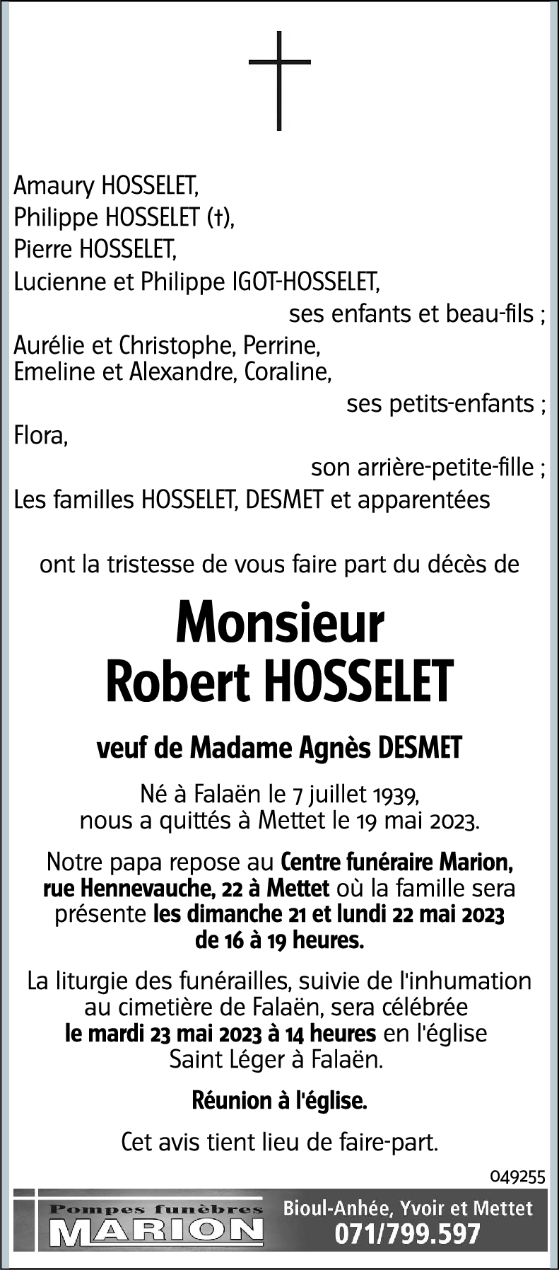 Robert HOSSELET