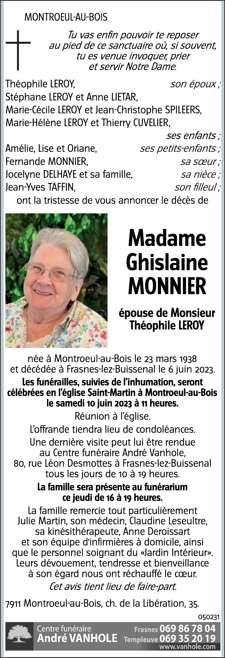 Ghislaine MONNIER