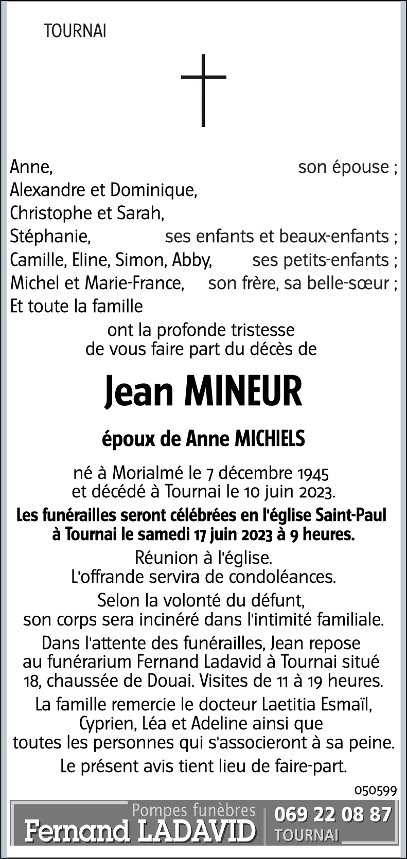 Jean MINEUR