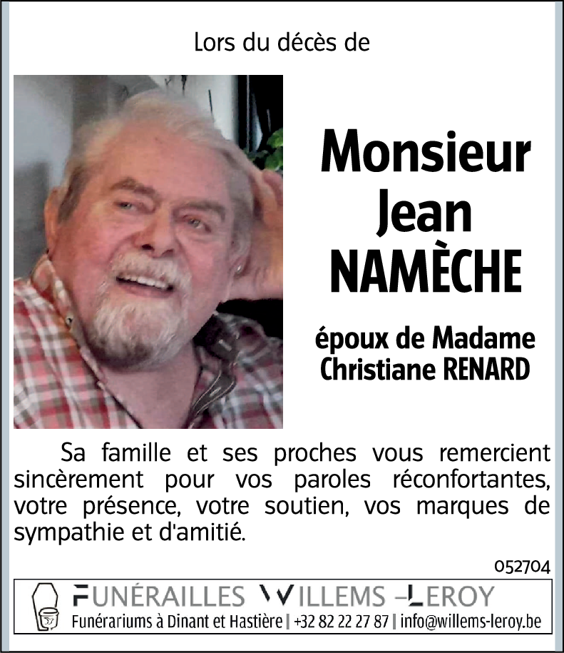 Jean NAMÈCHE
