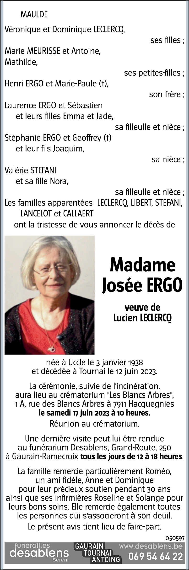 Josée ERGO