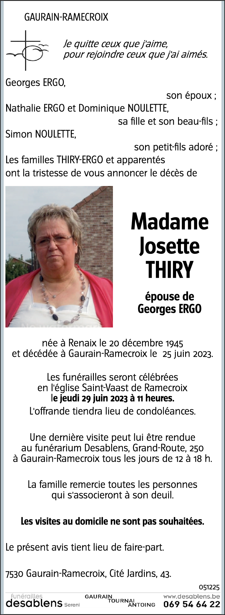 Josette THIRY