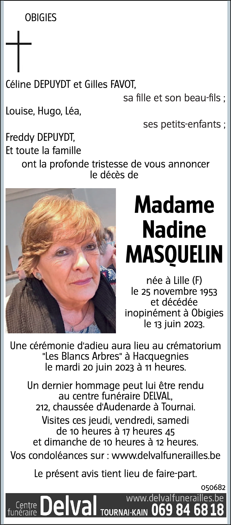 Nadine MASQUELIN