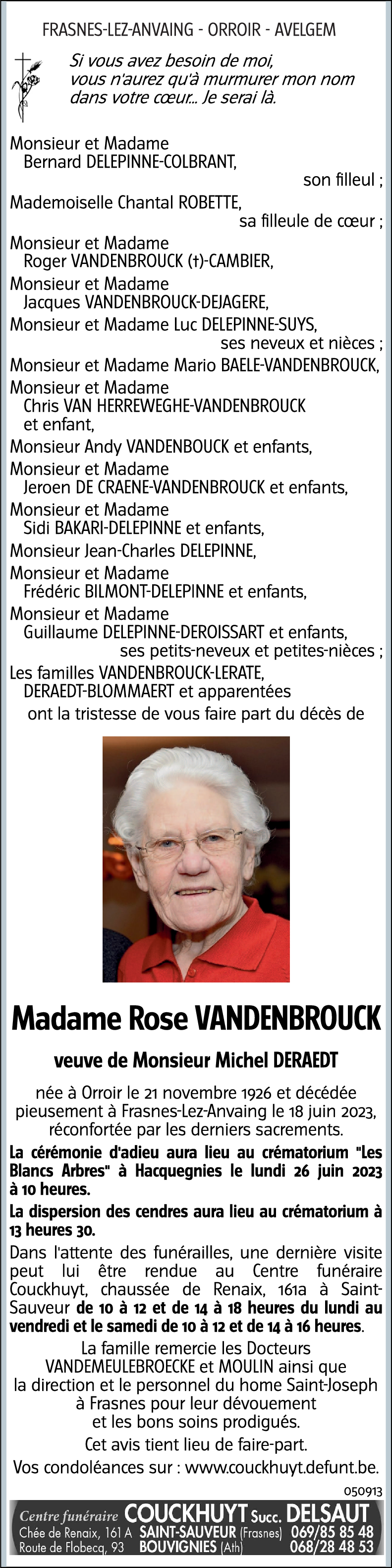 Rose VANDENBROUCK