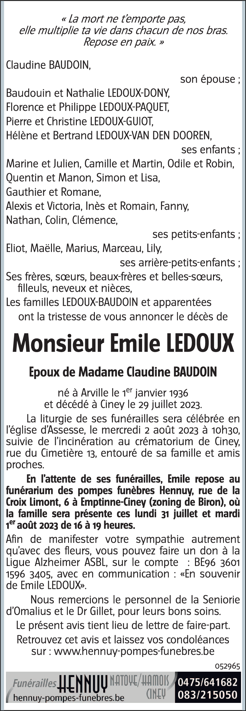 Emile LEDOUX