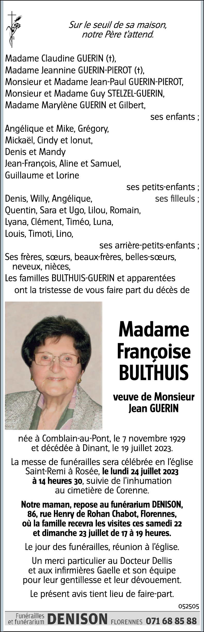 Françoise BULTHUIS
