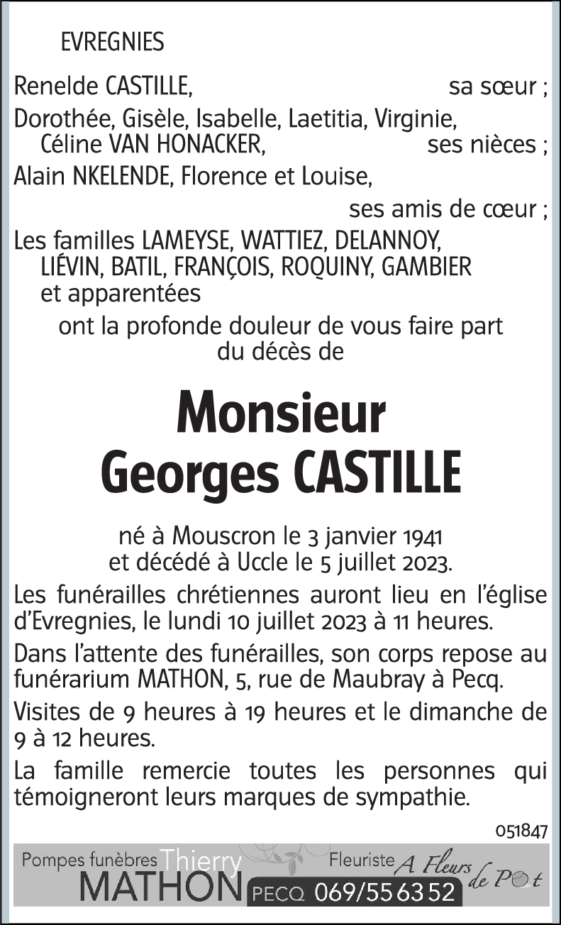 Georges CASTILLE