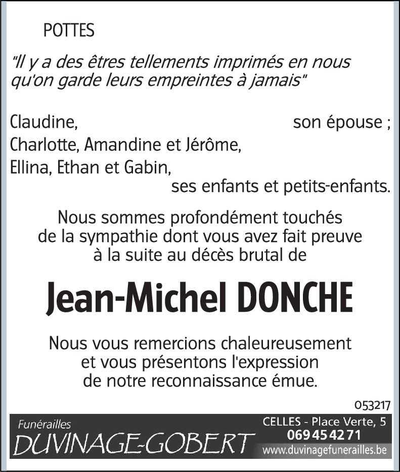 Jean-Michel DONCHE