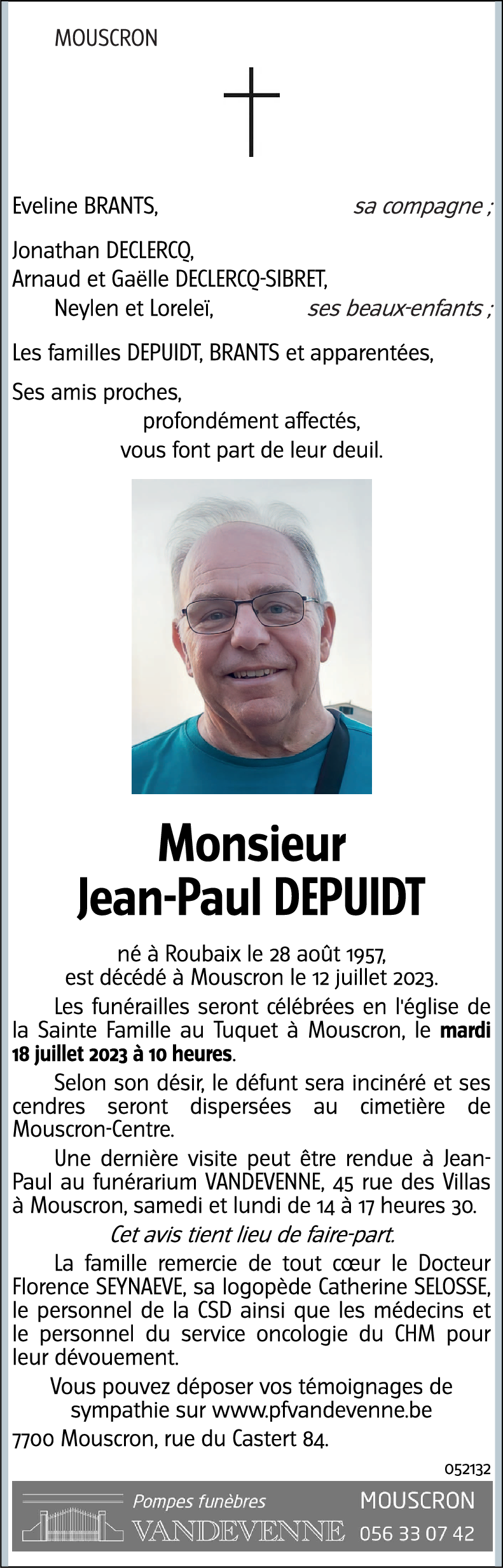 Jean-Paul DEPUIDT