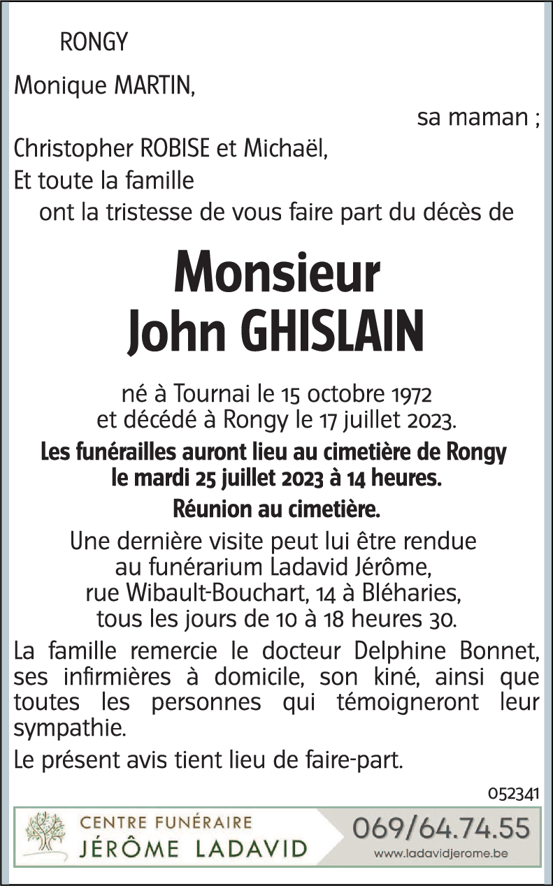 John GHISLAIN