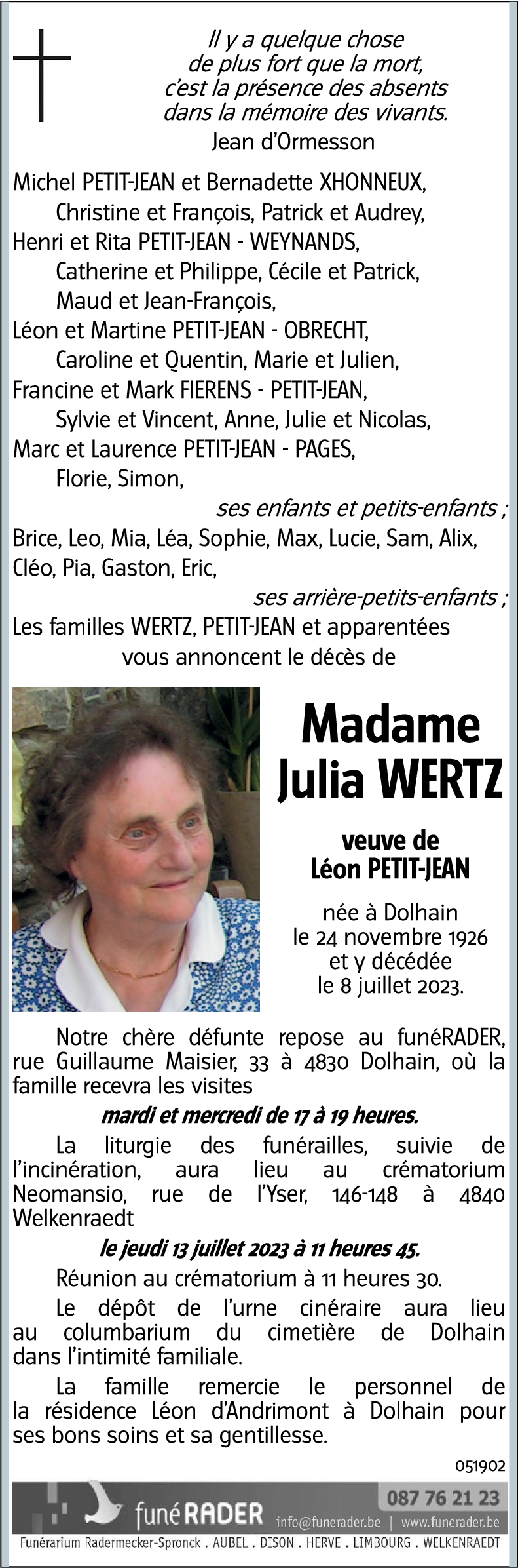 Julia WERTZ