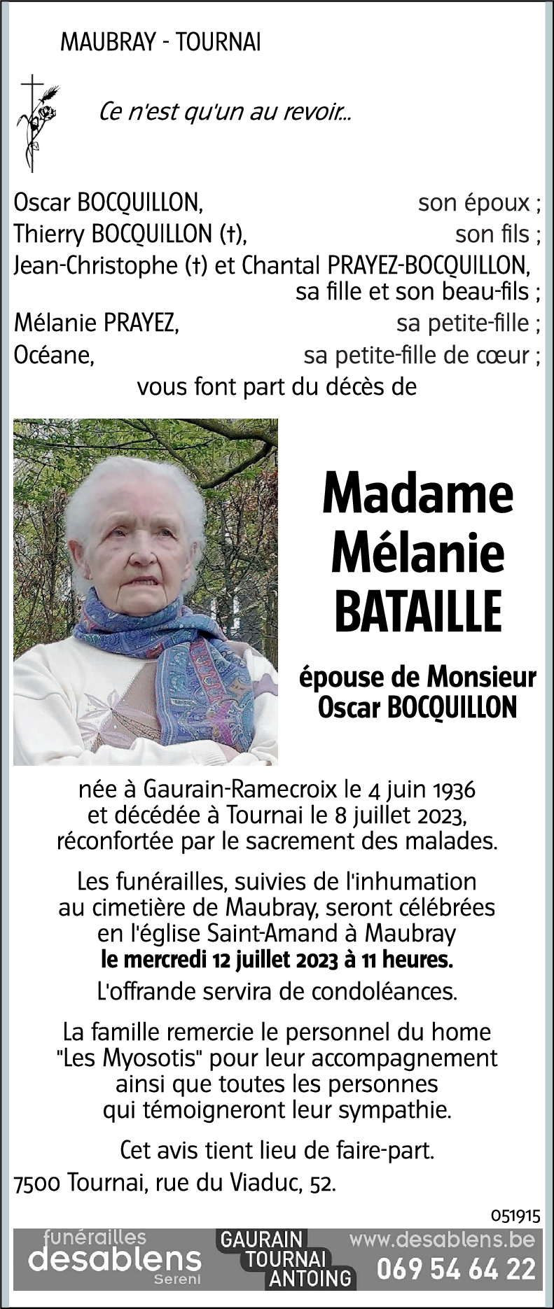 Mélanie BATAILLE