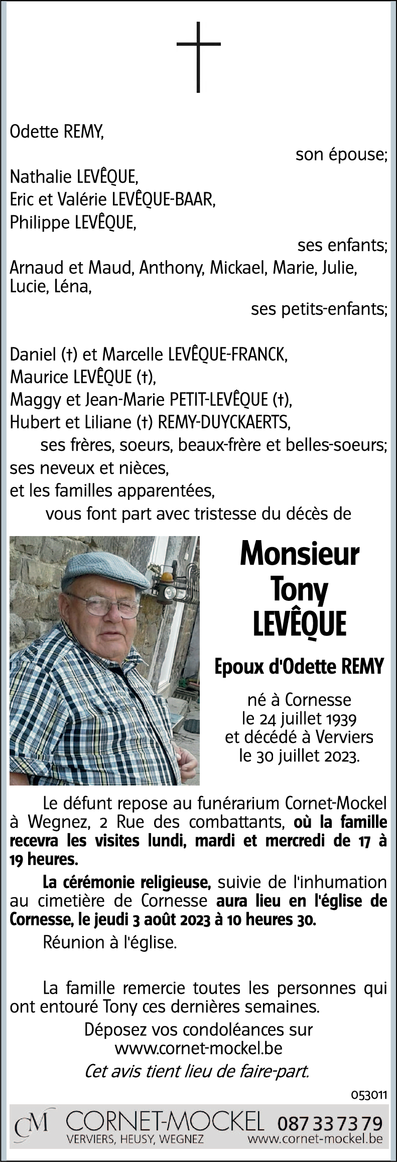 Tony LEVÊQUE