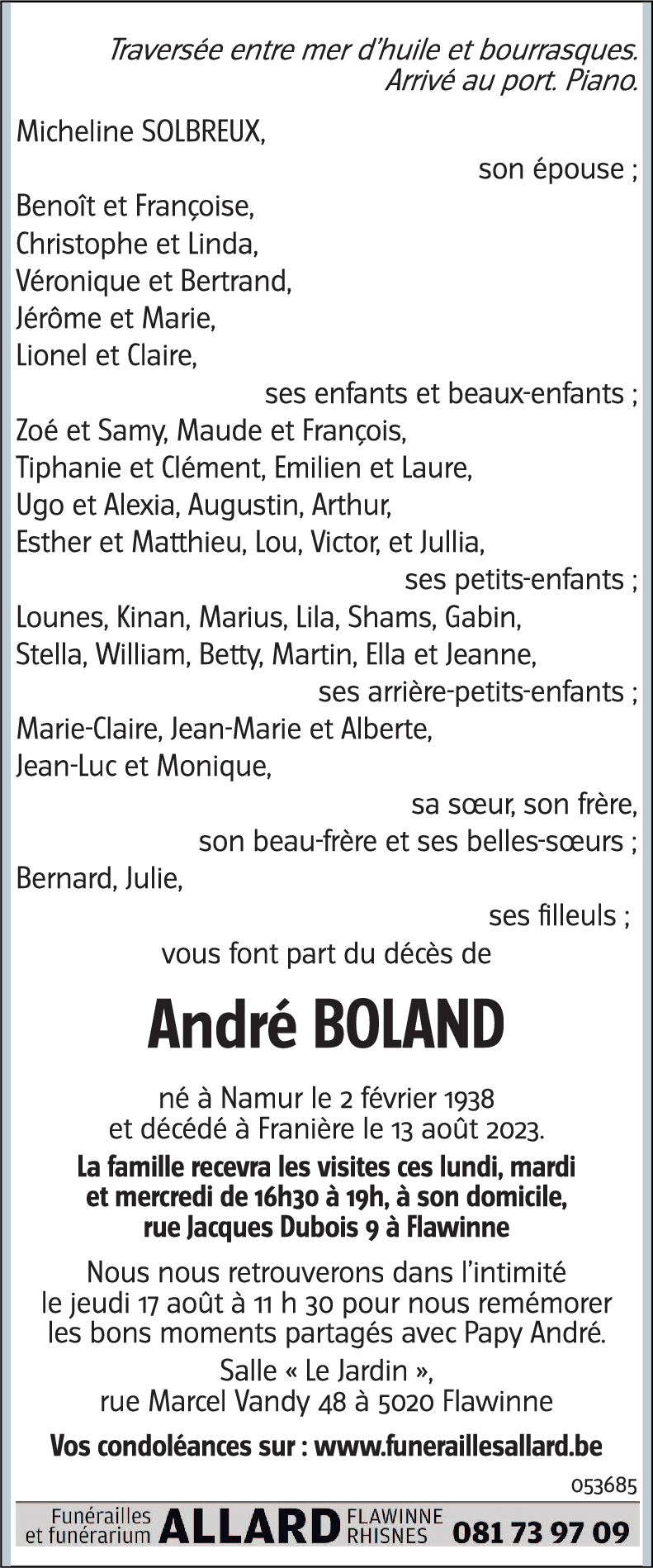 André BOLAND