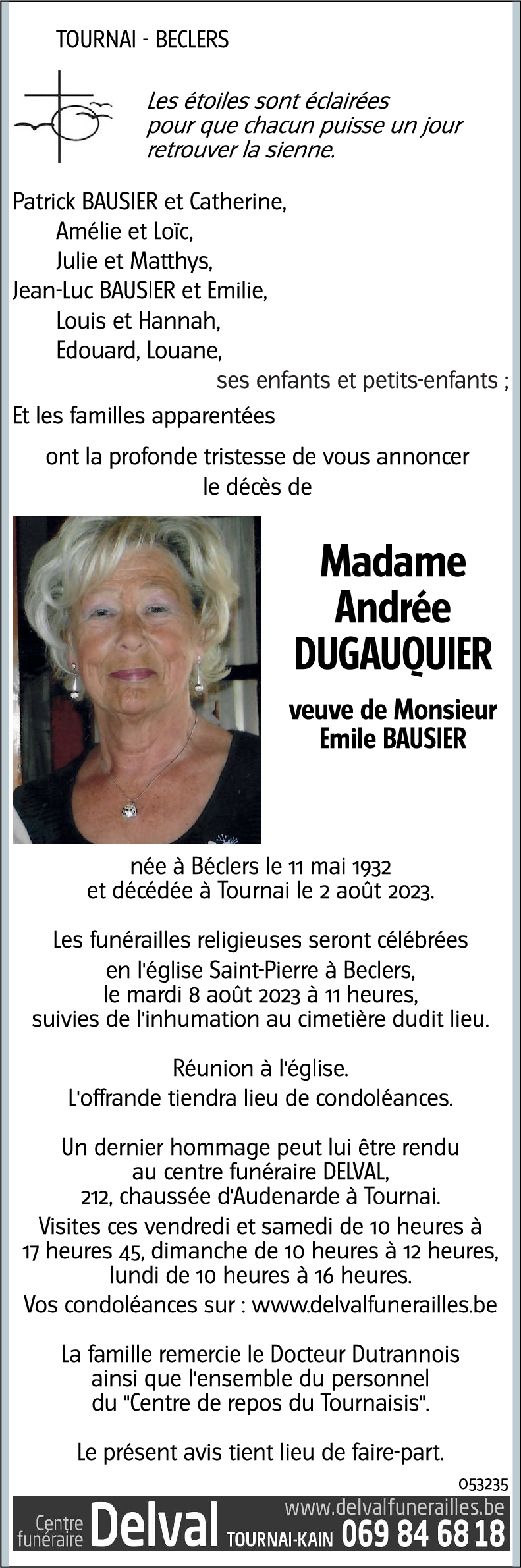 Andrée DUGAUQUIER