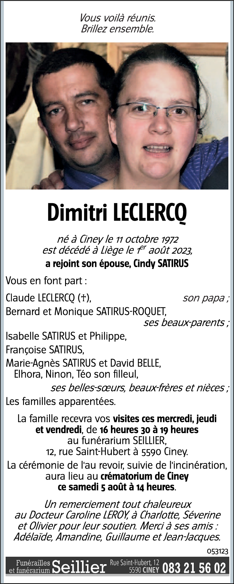 Dimitri LECLERCQ