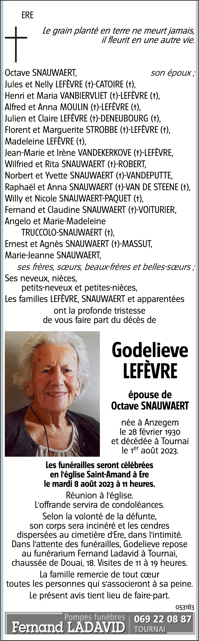 Godelieve LEFÈVRE