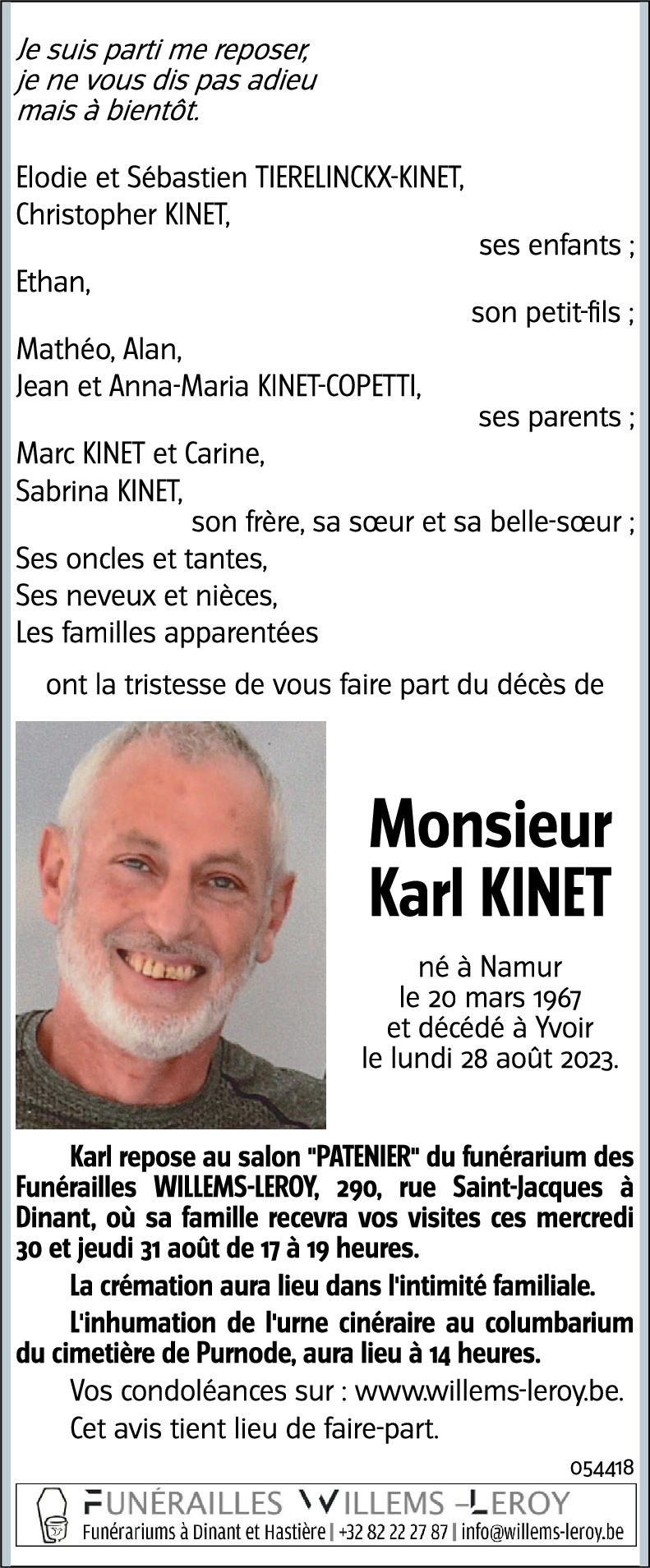 Karl KINET