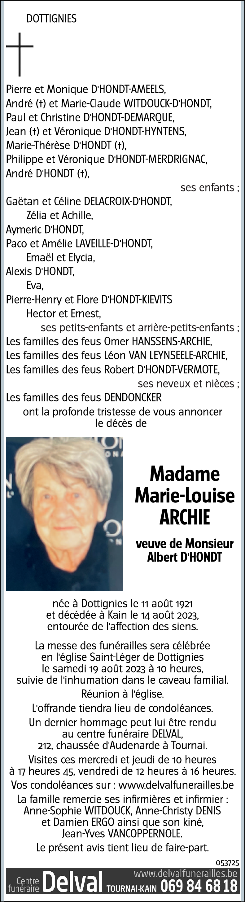 Marie-Louise ARCHIE