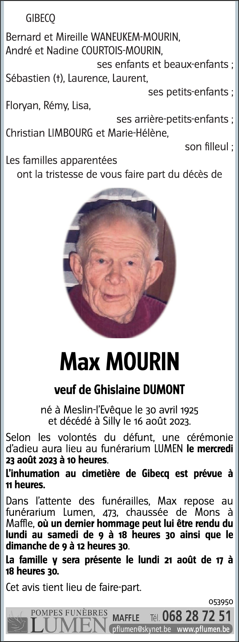 Max MOURIN