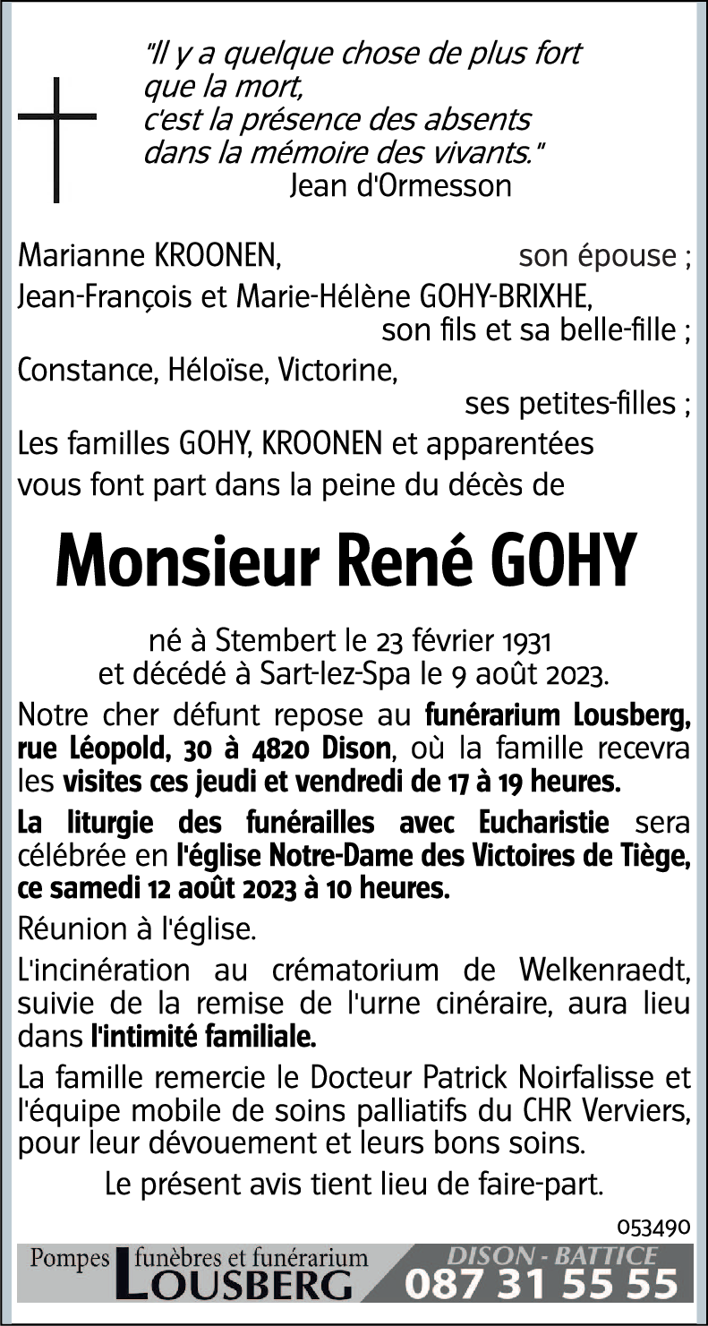 René GOHY