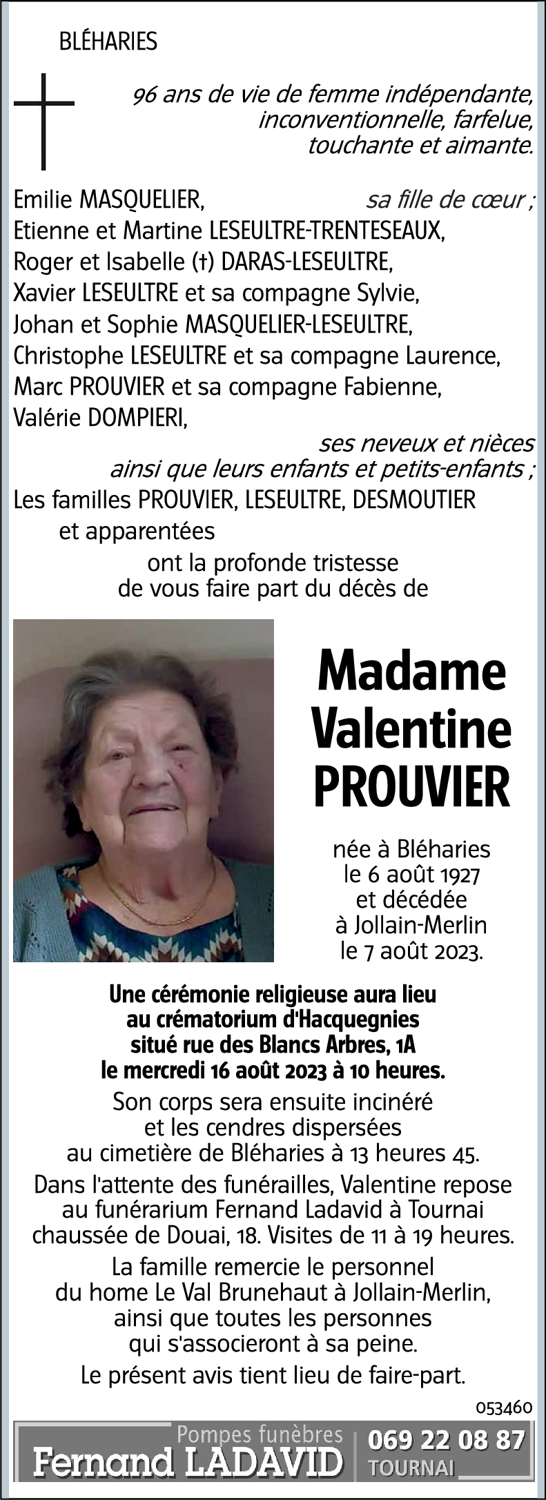 Valentine PROUVIER