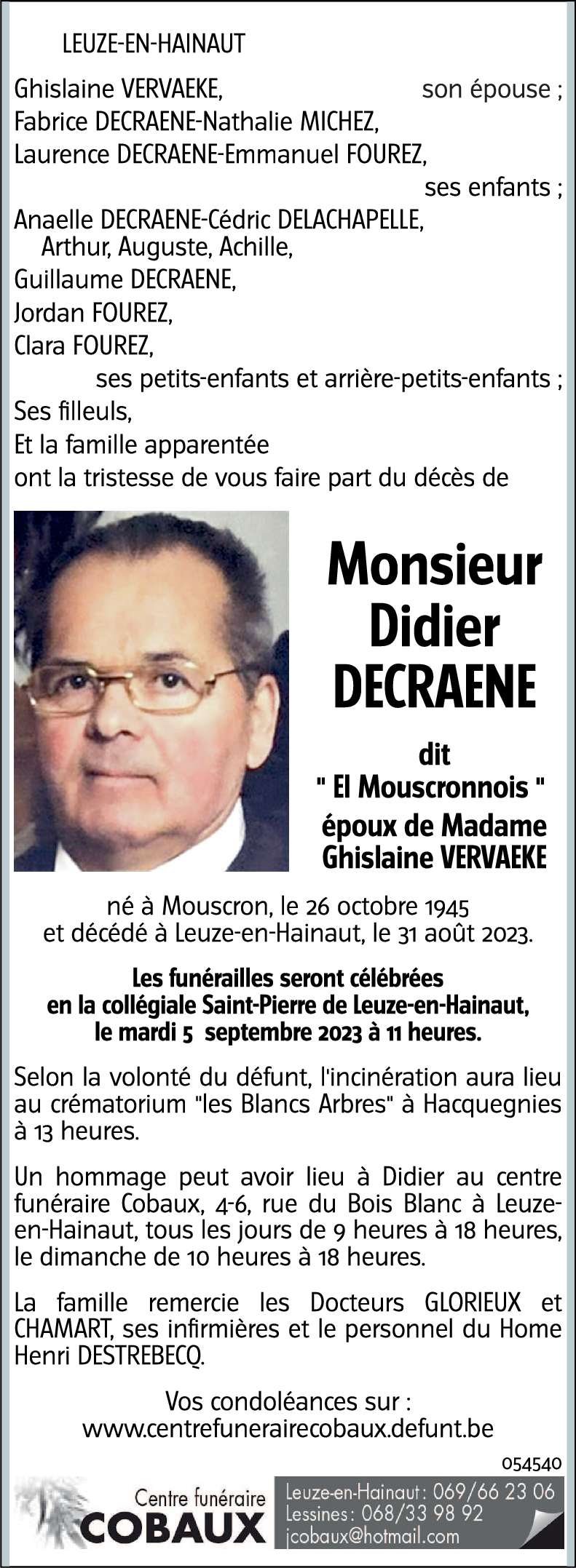 Didier Decraene