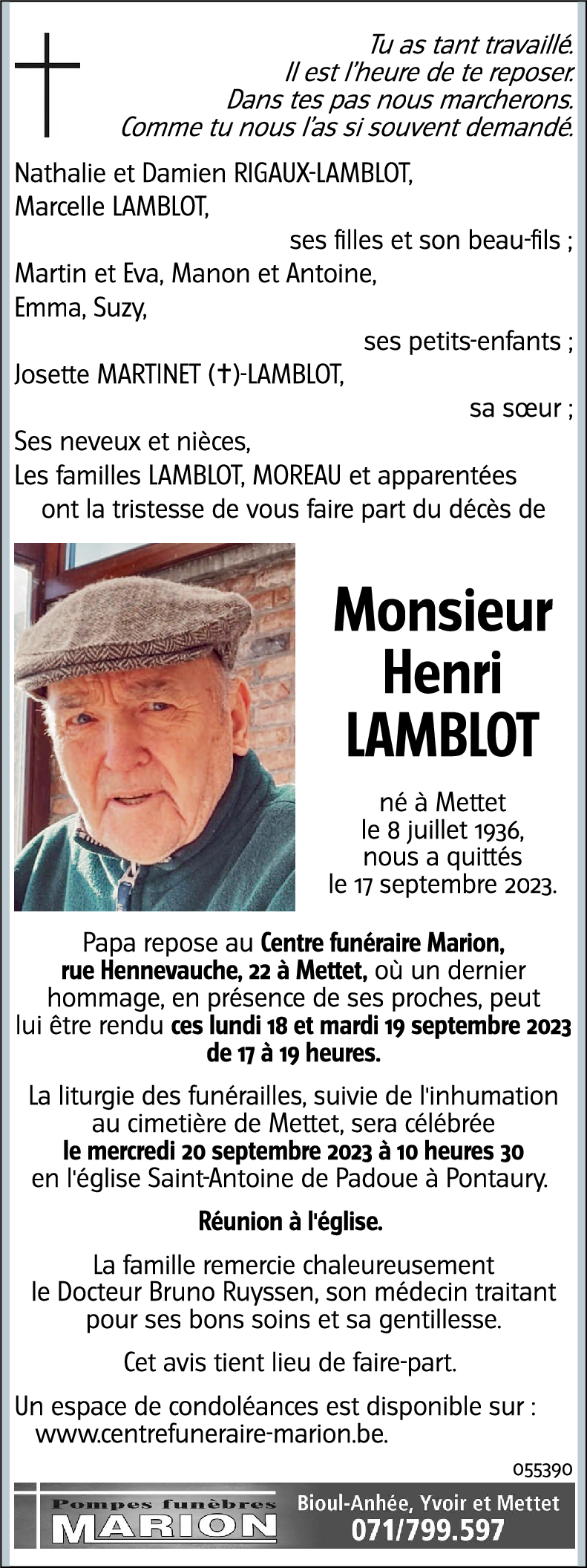 Henri LAMBLOT