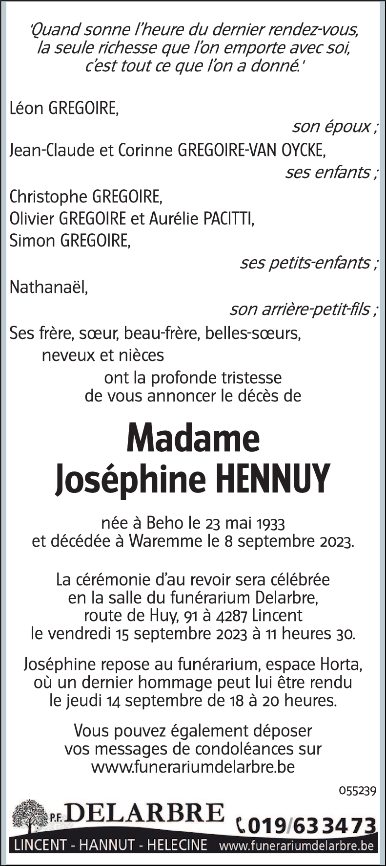 Joséphine HENNUY