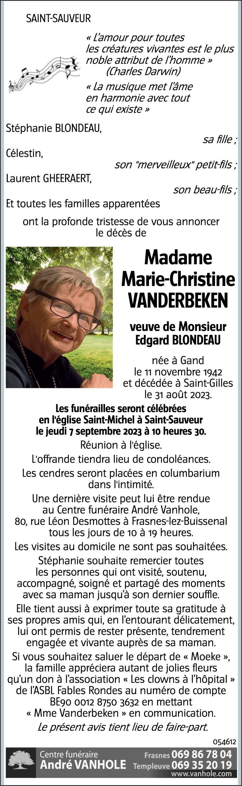 Marie-Christine VANDERBEKEN