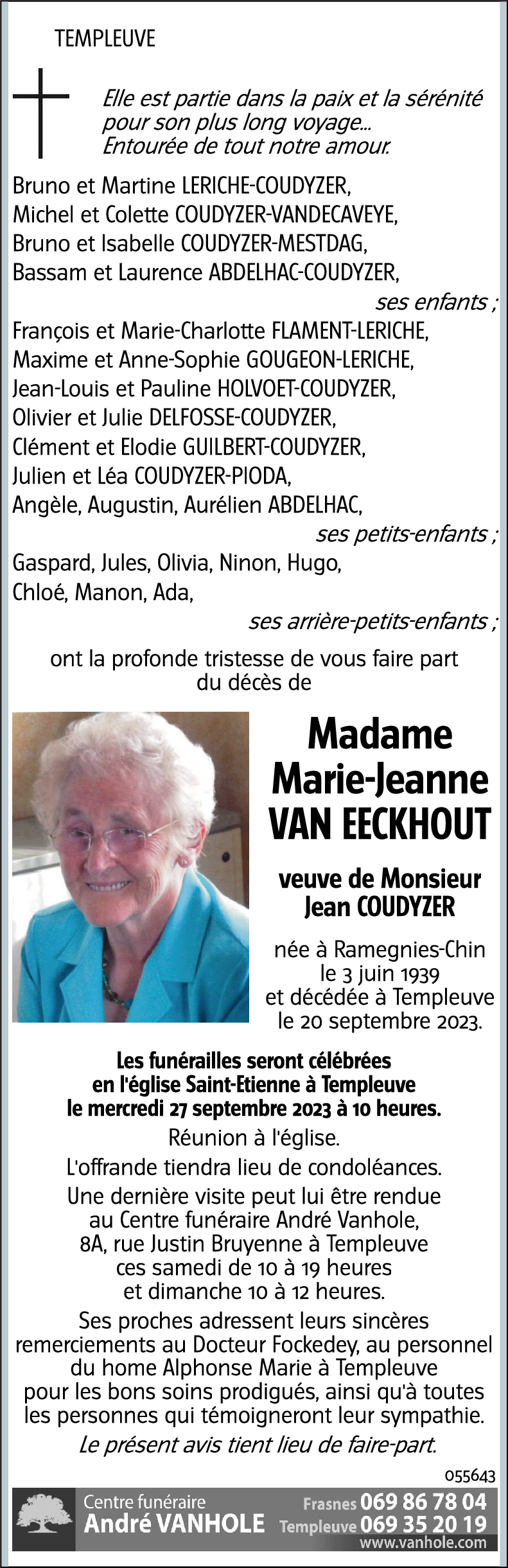 Marie-Jeanne Van Eeckhout