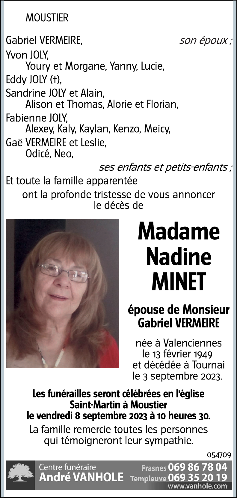 Nadine MINET