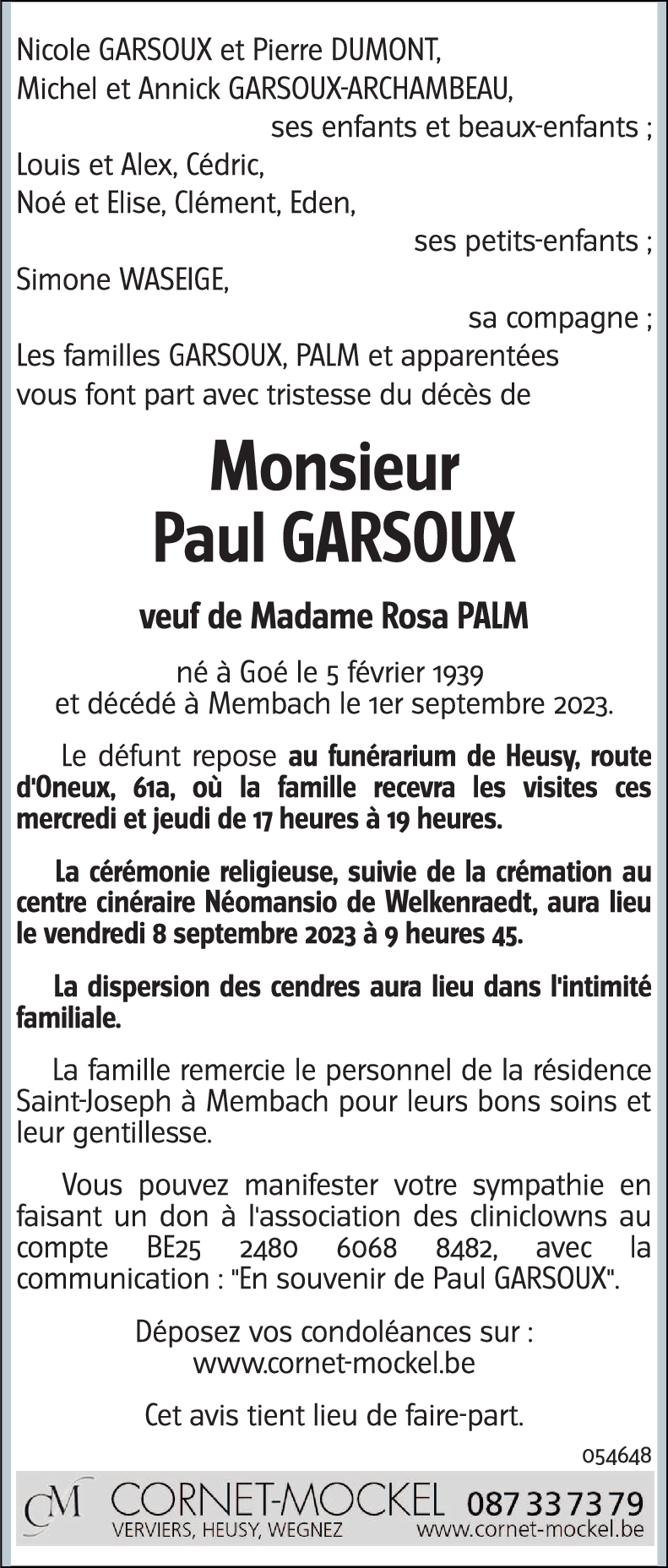 Paul GARSOUX