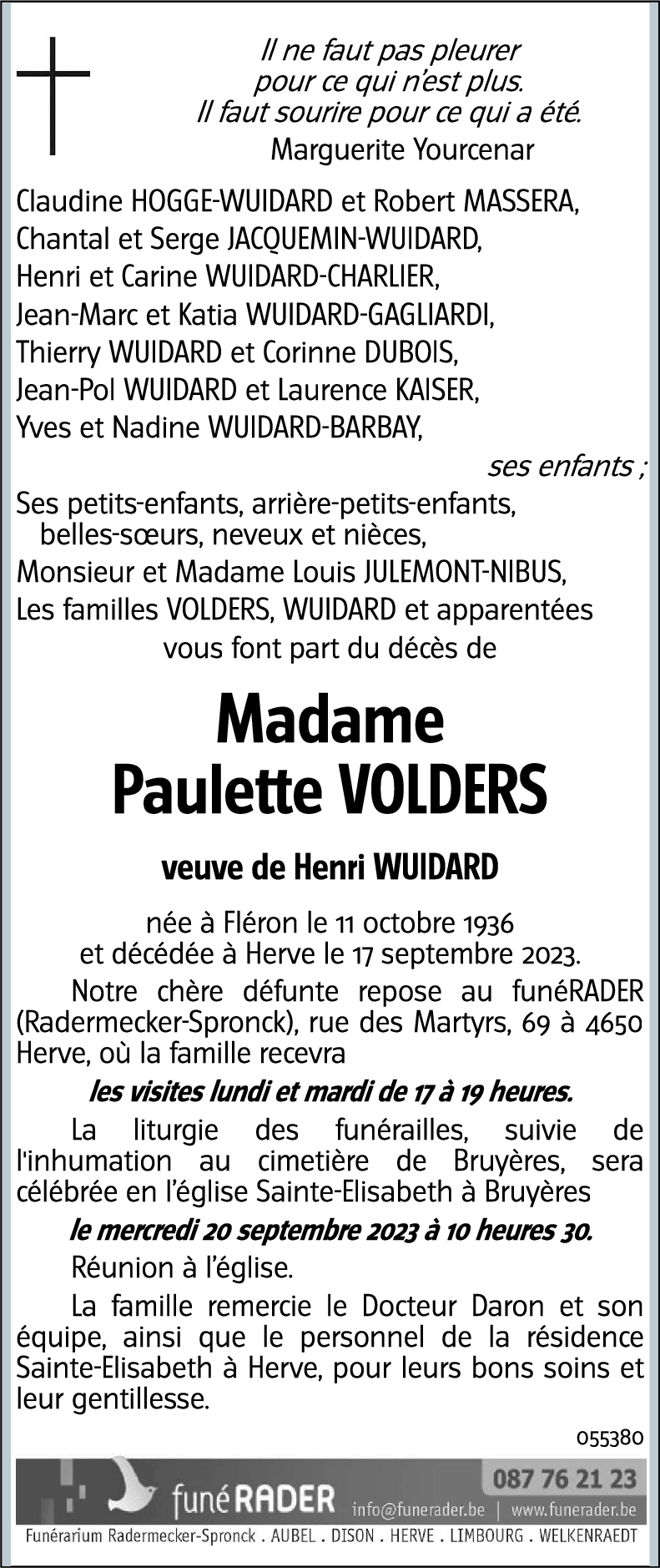 Paulette VOLDERS