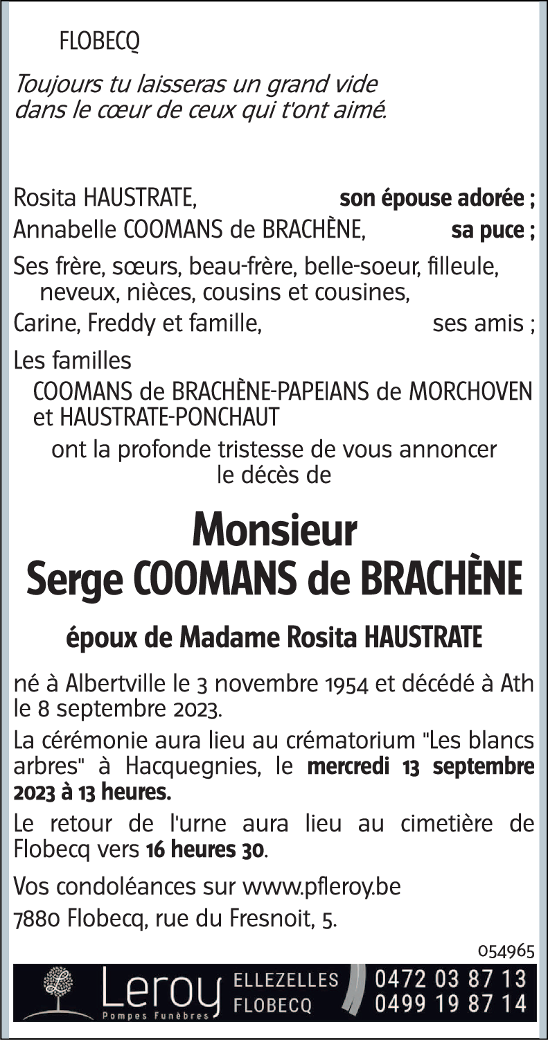 Serge Coomans de Brachène