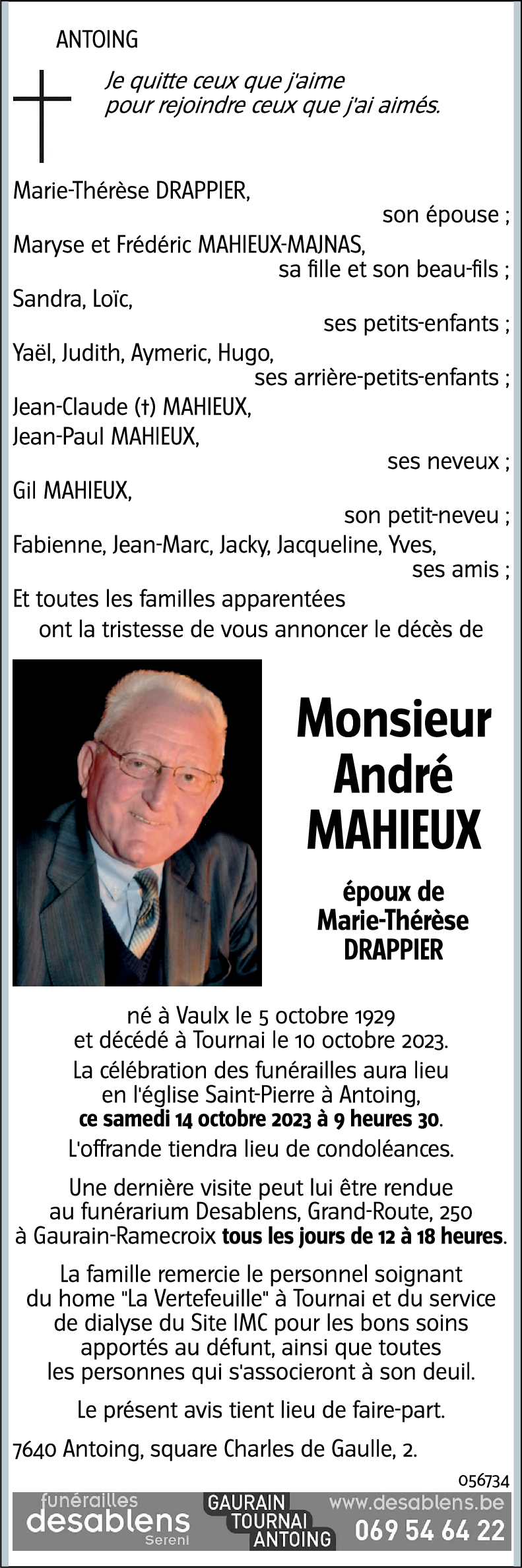 André MAHIEUX