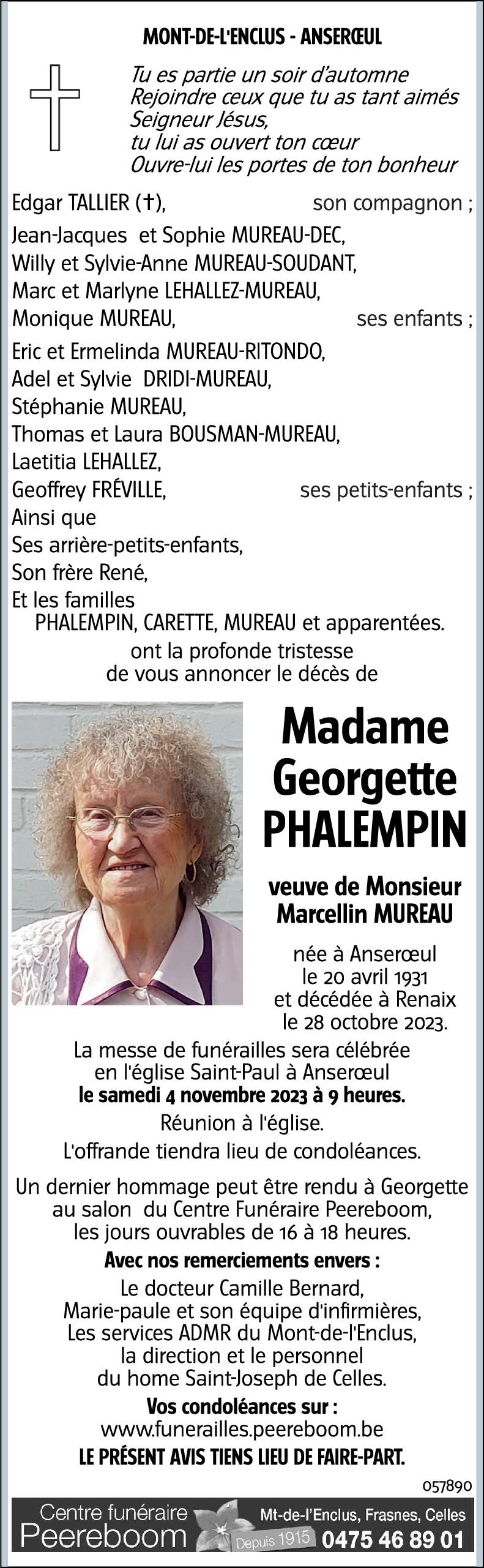 Georgette PHALEMPIN