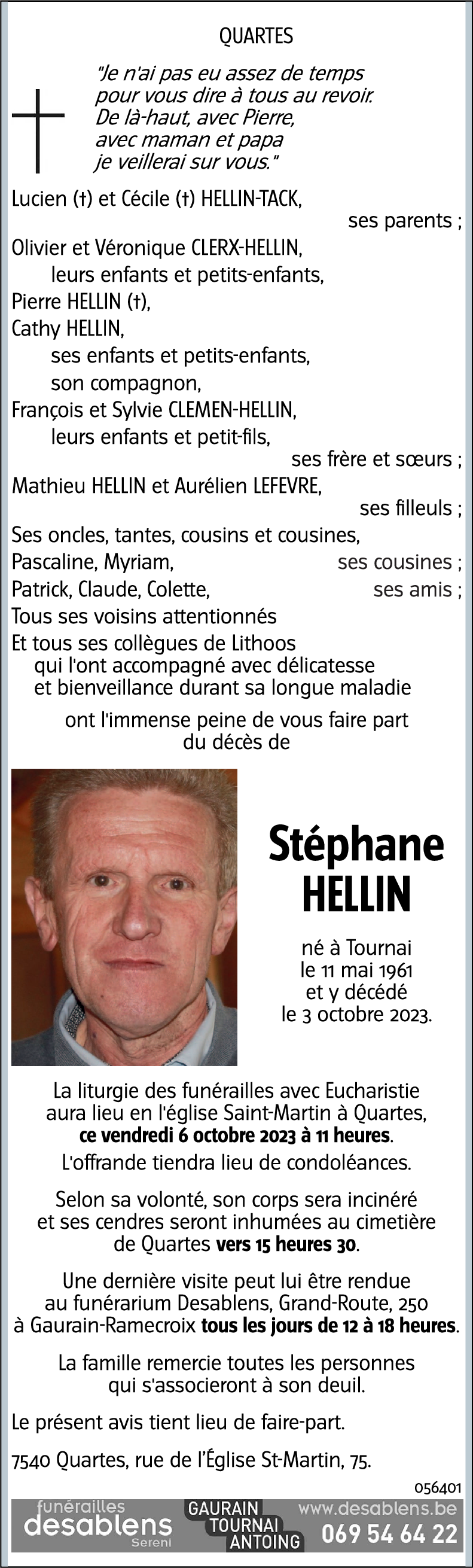 Stéphane HELLIN