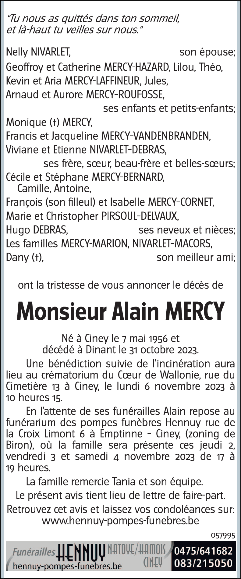 Alain MERCI