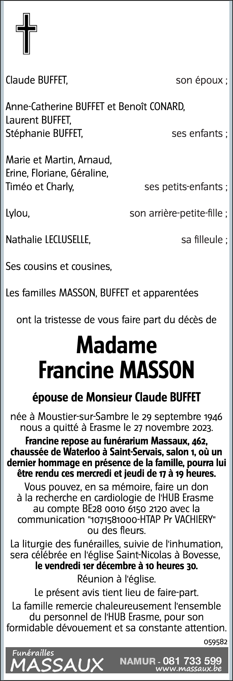 Francine MASSON