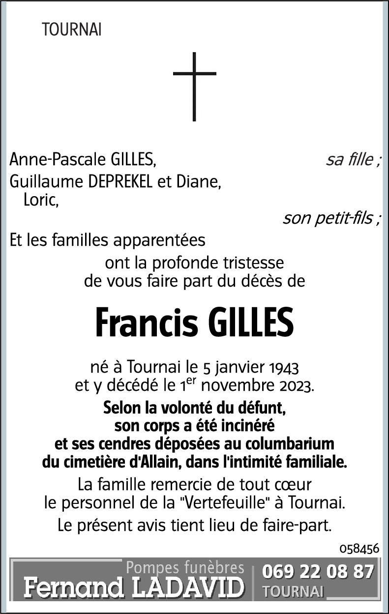 Francis GILLES