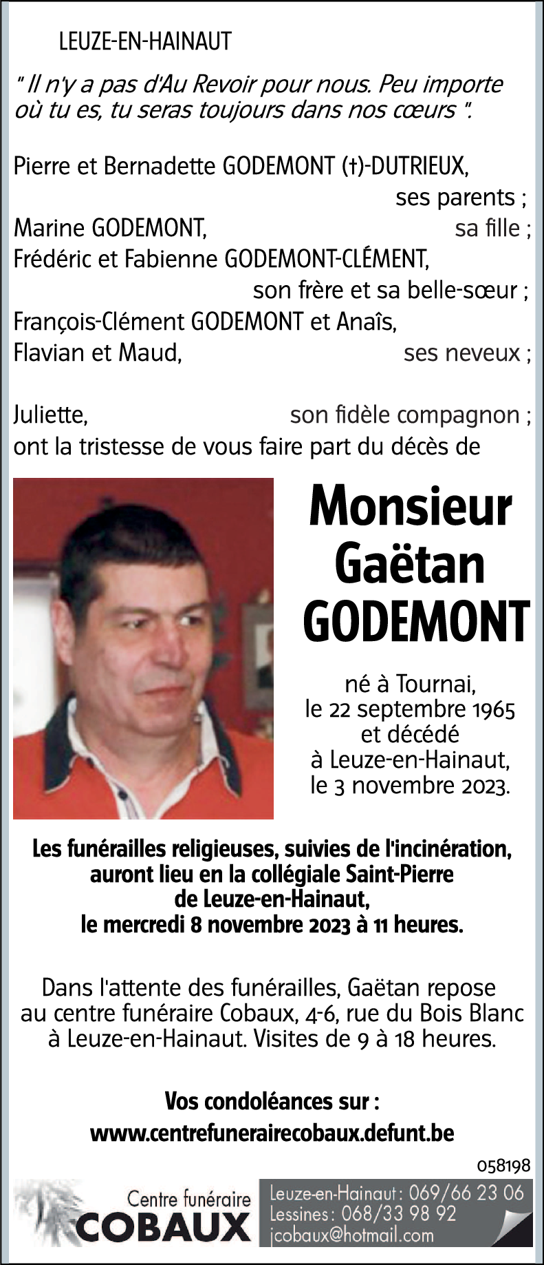 Gaetan GODEMONT