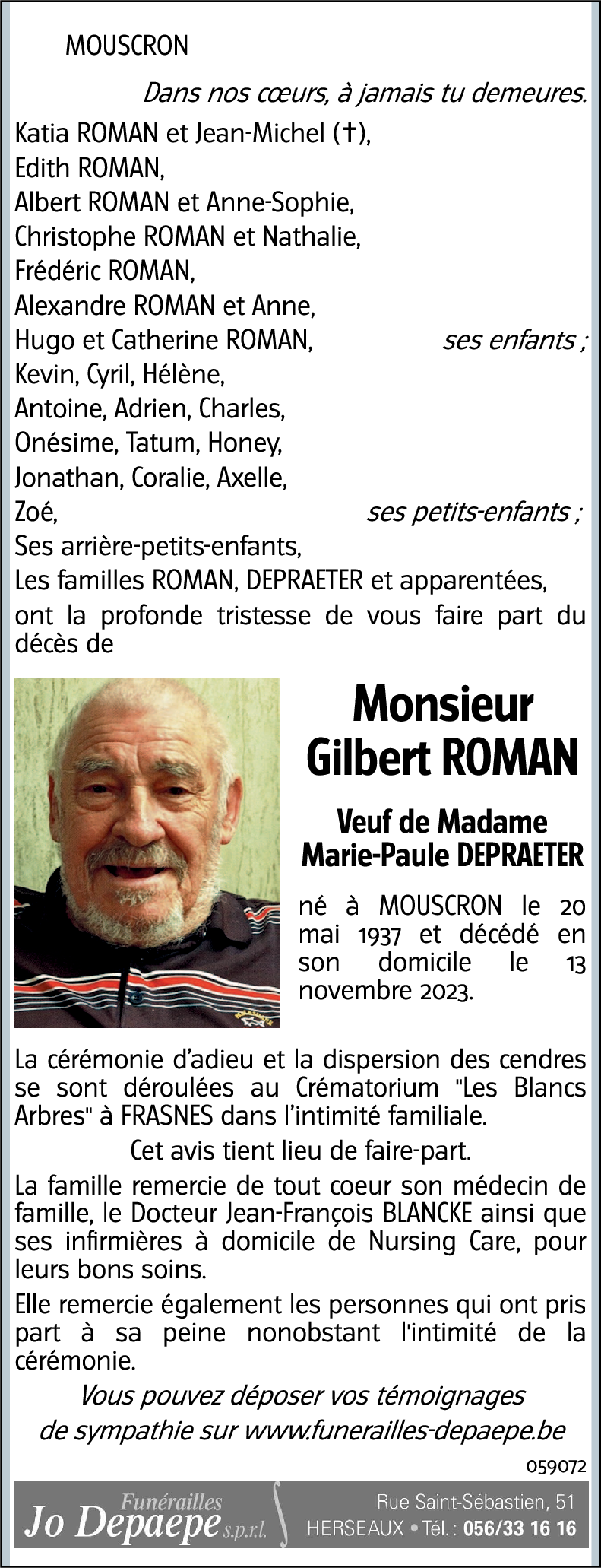 Gilbert ROMAN