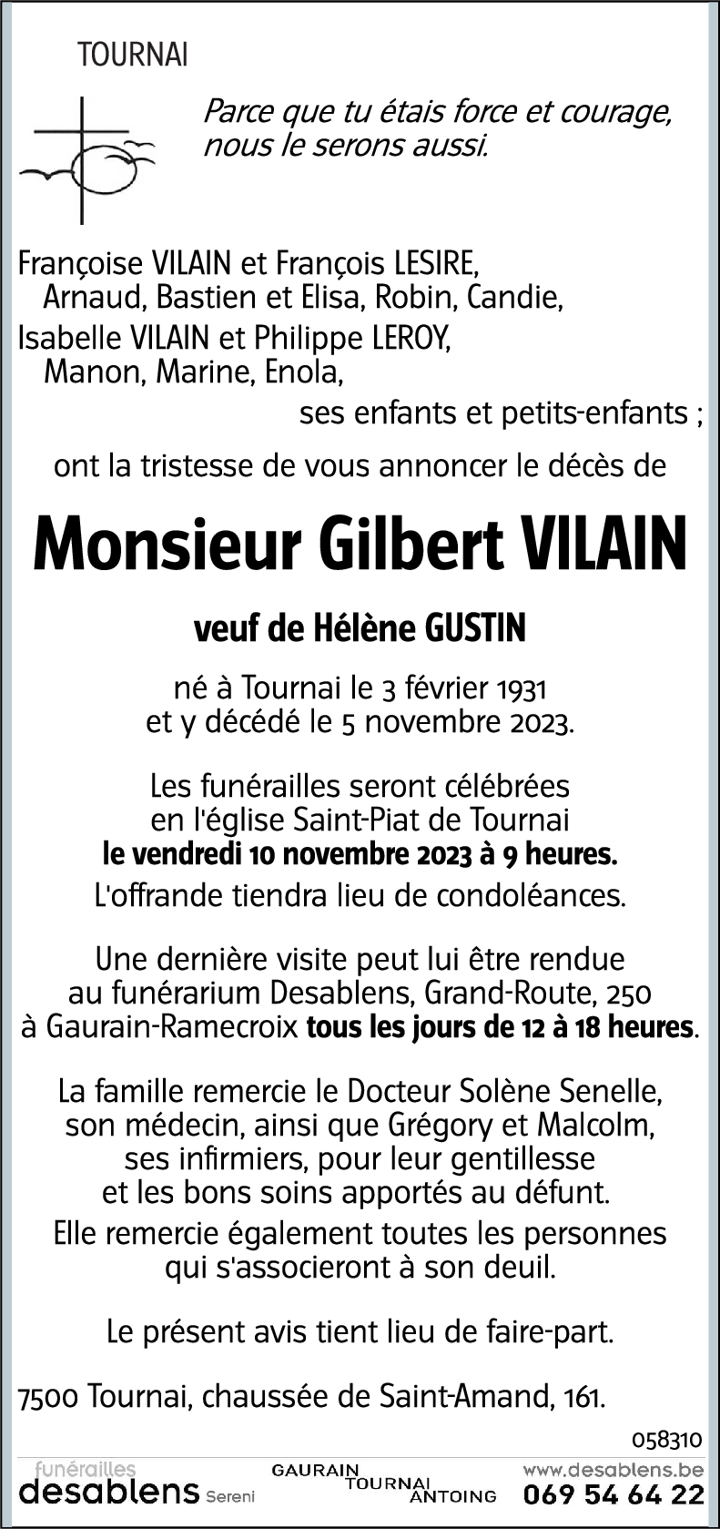 Gilbert Vilain