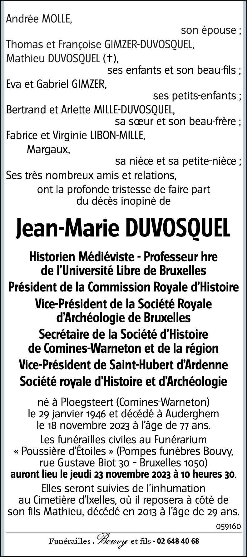 Jean-Marie Duvosquel