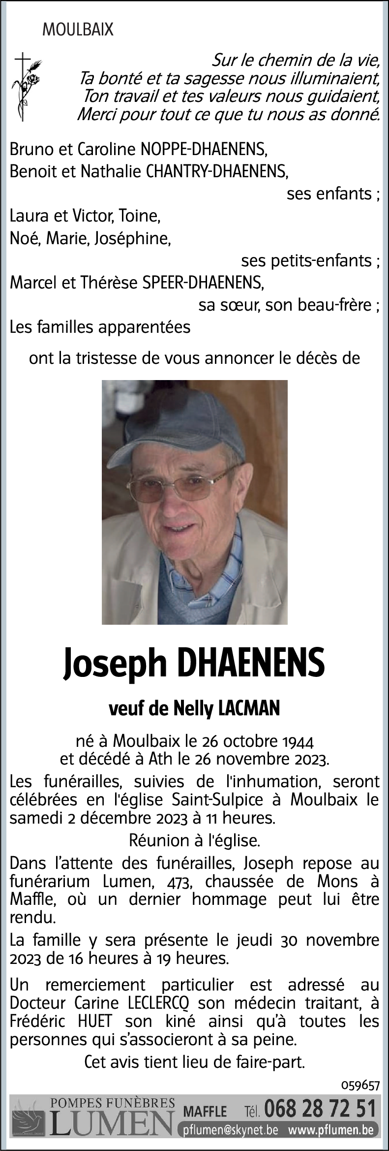 Joseph DHAENENS