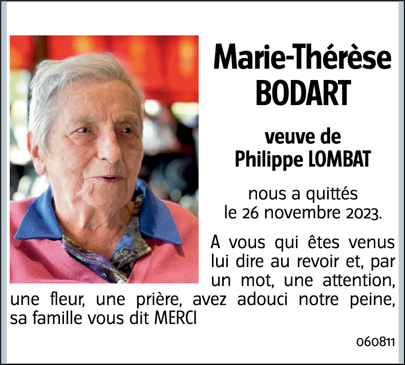 Marie-Thérèse Bodart